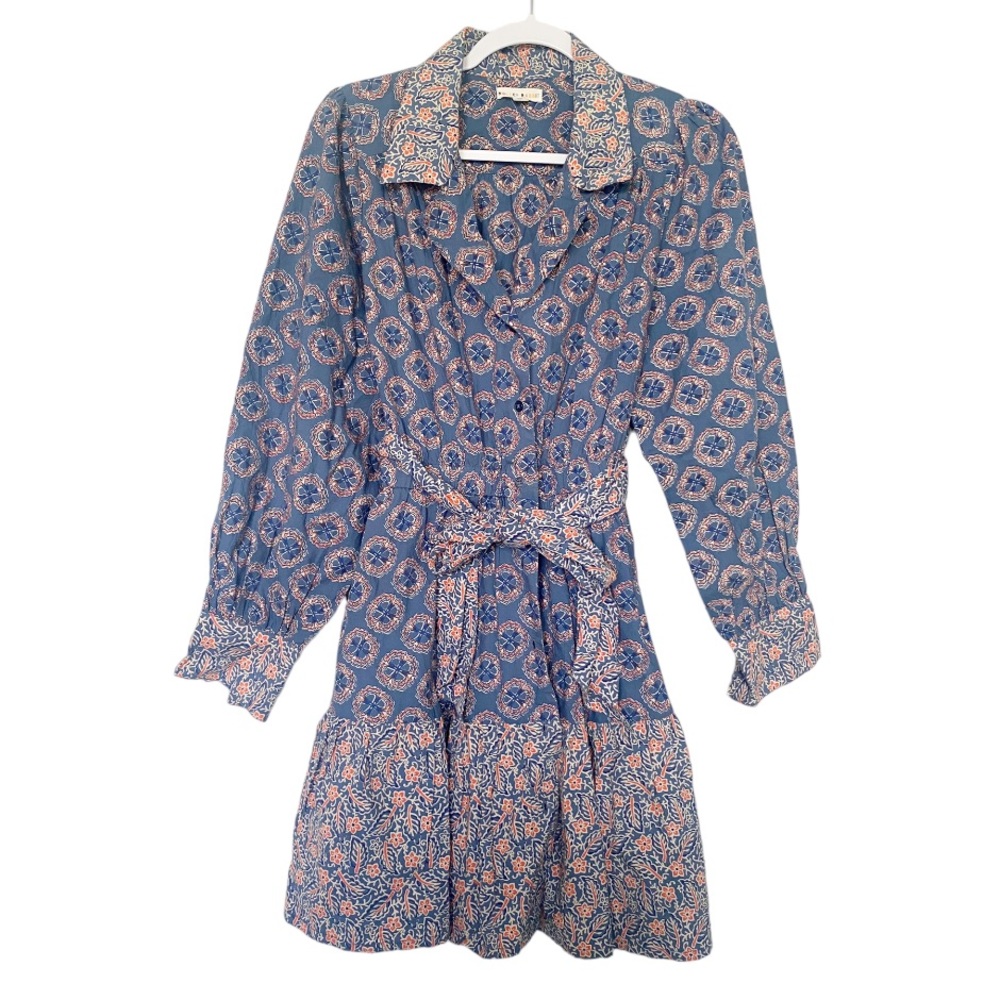 Roller Rabbit Blue Floral Dress - Picture 4 of 12